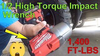 Milwaukee M18 FUEL 1/2 High Torque Impact Wrench W/ Friction Ring (2767-20)