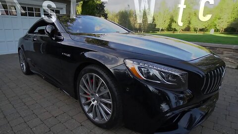 2018 Mercedes AMG S63 Coupe Night Edition Walkaround plus Saddle Interior