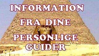 Information fra dine personlige guider 💝💫