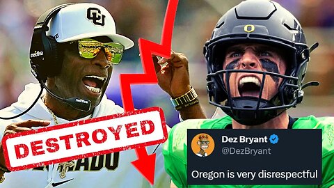 Colorado Gets DESTROYED By Oregon | Media FURIOUS That Some People Are Rooting Against Coach Prime