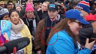 Anti-Trump Protester Lights a Girl's Hair on Fire: She was NEVER Prosecuted!