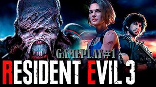 Resident Evil 3 GamePlay#1 Não tenho coração para isso! #ResidentEvil3