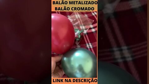 Balão Metalizado Balão Cromado Numero 5" 01 UNIDADE Bexiga Metalizada