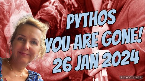 PYTHOS YOU ARE GONE/ 26 Jan 2024