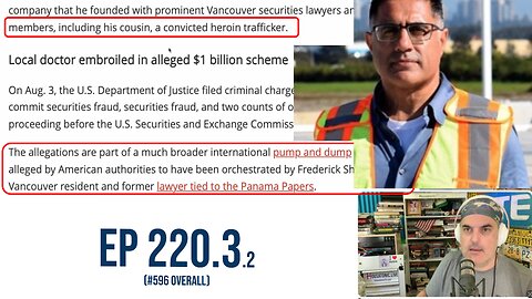 EP 220.3:Inovio past-exec SEC investigation, panama papers, connection, and corporate history update