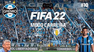 FIFA 22 Modo carreira com o Grêmio! Quartas de finais da copa do brasil insana! #10 #grêmio