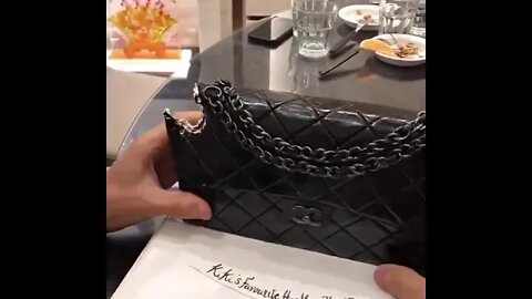 Yummy on CHANEL bag