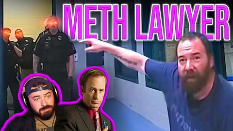 Meth-Head Street Lawyer Takes Cops Badges!-