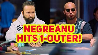 Quads vs. Full House in $300,000 Poker Tournament | Daniel Negreanu vs Bryn Kenney