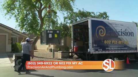 Need a new AC unit? Precision Air & Plumbing gives tips on when to replace your unit