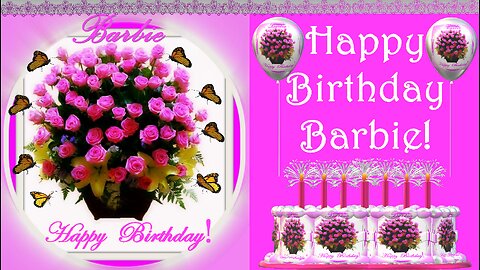 Happy Birthday 3D - Happy Birthday Barbie - Happy Birthday To You - Happy Birthday Song