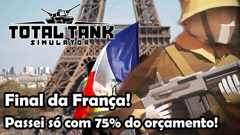 Final da campanha da França! 💣 Novo Total Tank Simulator - Gameplay PT-BR