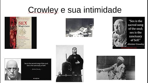 Aleister Crowley - Sexo drogas e muita magia - Live de 11 07 2024