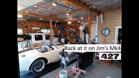 Back to Work on Jim's Factory Five Racing Mk4