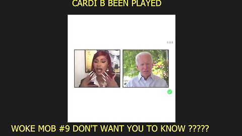 Cardi B - A must SEE, woke#9 Don't want you to know? #2023 #hiphop #blm