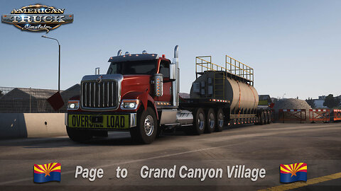 ATS | International HX520 | Page AZ to Grand Canyon Village AZ | Mix Tank 15,400lb