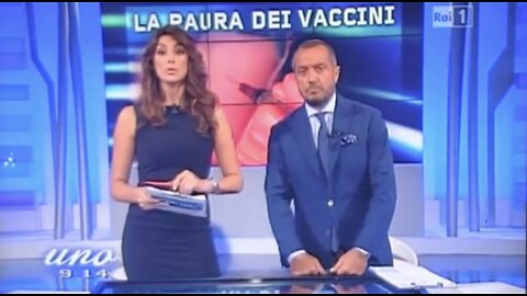 ITALIA, VACCINI: Effetti Avversi 2012, Rai Uno, Tetano Difterite Morbillo Meningite Pertosse