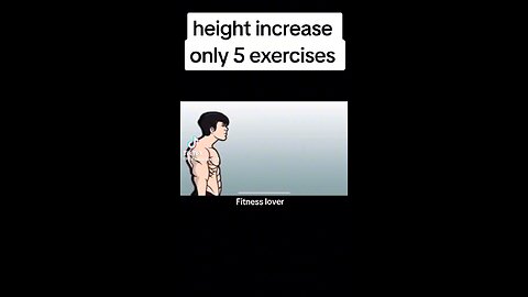 5 exercises for increase in height