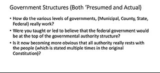 Do You Know Who You Are? - Session 8 - Government Structures/The Republic