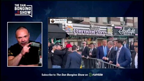 Trump makes unscheduled stop in Manhattan to cheers from the crowd in a very liberal area