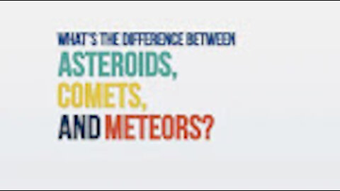 We Asked a NASA Expert: What's the Difference Between Asteroids, Comets, and Meteors?