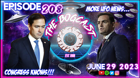 UFO Report, Disney's Stock Downgrades, Everyone's Leaving YouTube | #208: The Bogcast