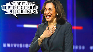 Kamala has a lot to say about SOMETHING...