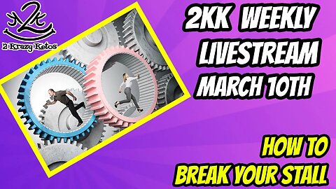 2kk Weekly Livestream March 10th | Break your keto stall | Stop running in circles on your diet