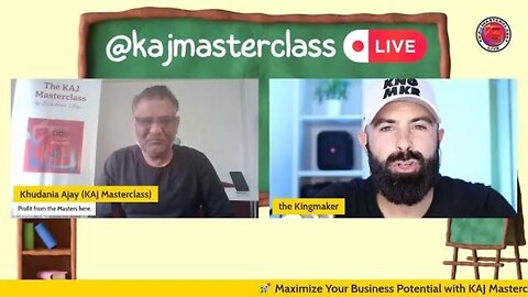 How to Create the KING version of yourself with Carlo Chincarini | KAJ Masterclass LIVE