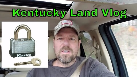 Kentucky Hunting Land VLOG Trespassers and cleaning up messes...