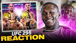 Israel Adesanya Reacts to INSANE UFC 295 PPV & Responds to Alex Pereira Callout