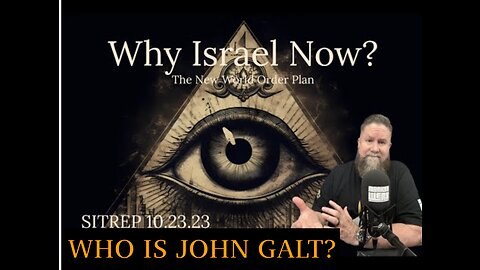 MONKEY WERX SIT-REP 10/23/23-WHY ISRAEL NOW. NWO AGENDA BEING EXPOSED. TY John Galt