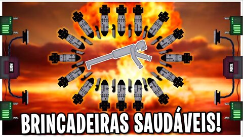 Brincadeiras saudáveis com o Jorge People Playground Gameplay