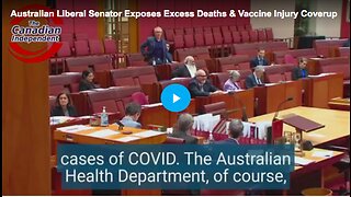 Aussie senator exposes vaccine injury and excess deaths coverups