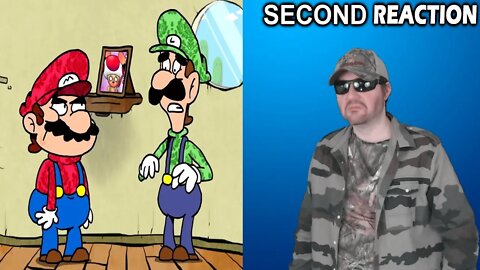 (18+) Mario Tells Luigi The Truth (Vinesauce) (SECOND REACTION) (BBT)