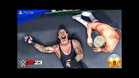 WWE 2k23 Cody Rhodes vs undertaker in WrestleMania one on one