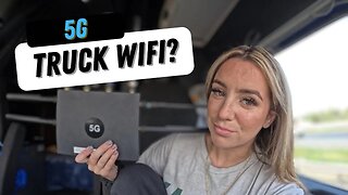 I Got WIFI For My Semi! Stuck In New Jersey..