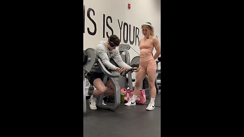 COUPLE GYM VIDEO PART 13