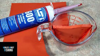 Making A DIVIDER CUP For Pouring Soft Plastic Lures; Make & Pour