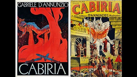 Cabiria (1914) Silent with titles.