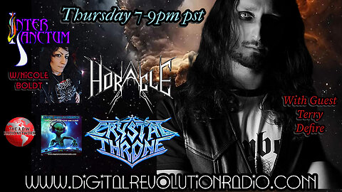 Inter Sanctum with Crystal Throne, Horacle, Chris Holmes