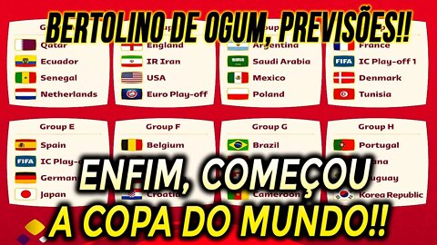 BRASIL cai em GRUPO FACÍLIMO!! NÃO teve GRUPO da MORTE!! BRASIL PASSA em PRIMEIRO! OITAVAS PROMETE!!