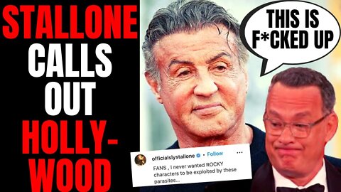 Sylvester Stallone BLASTS Hollywood Elites | Calls Them "Parasites" After Rocky Spin-Off Announced