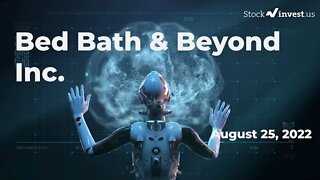 BBBY Price Predictions - Bed Bath & Beyond Inc. Stock Analysis for Thursday, August 25th