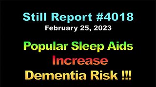 Popular Sleep Aids Increase Dementia Risk, 4018
