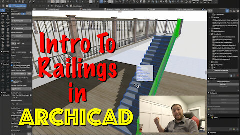 Intro to Railings in Archicad - CBA-AC-014