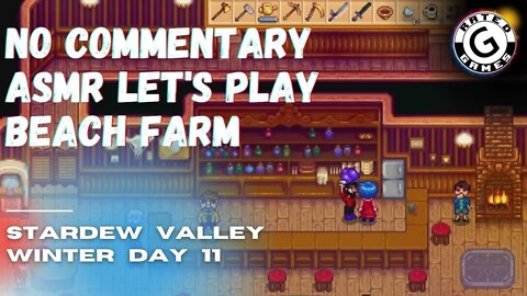 Stardew Valley No Commentary - Family Friendly Lets Play on Nintendo Switch - Winter Day 11