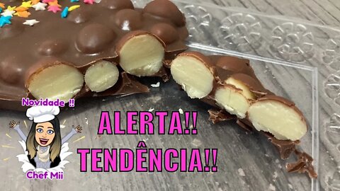 [PÁSCOA 2022] Chocolate Barra Bolas de Leite 🍫 | Uma tendência da “Gringa” que vai vender muito