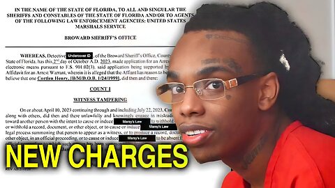 YNW Melly Has NEW Charges + BOMBSHELL State Attorney Deposition