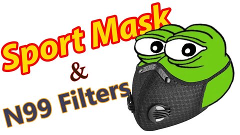 unhg Sport Mask with Carbon N99 Filters - # 171